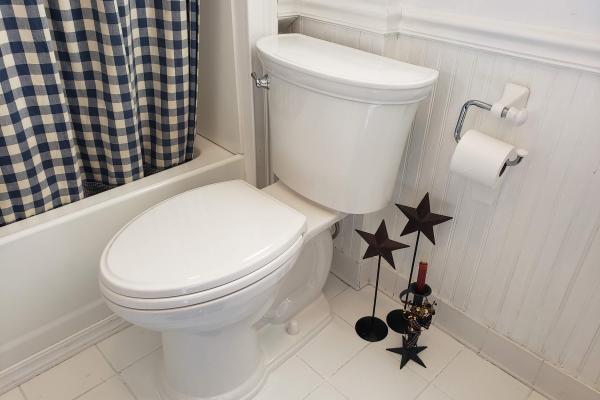 Replacement of old toilet
